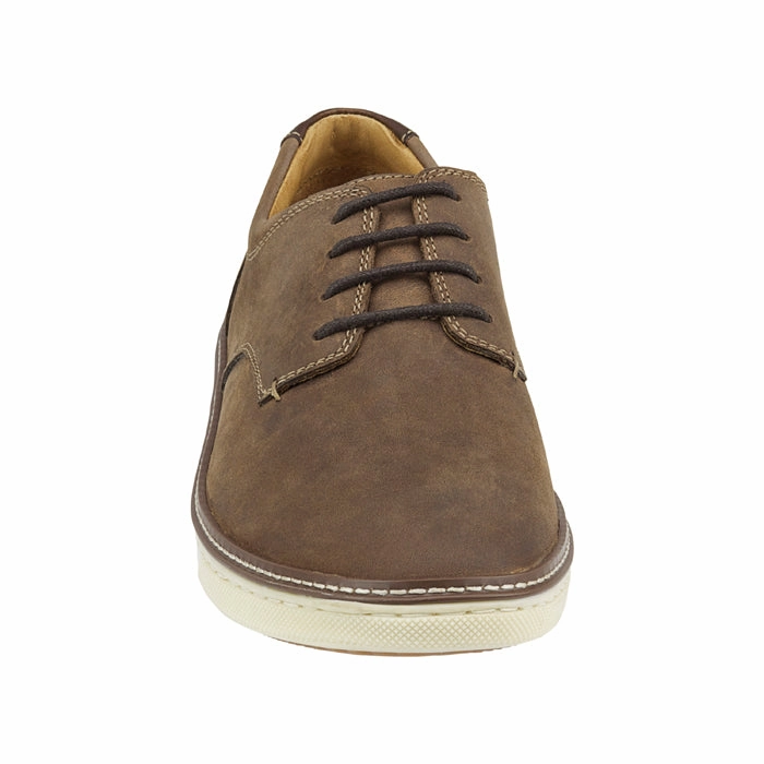 Basic Form Relax Days Mens Johnston & Murphy McGuffey Plain Toe Brown