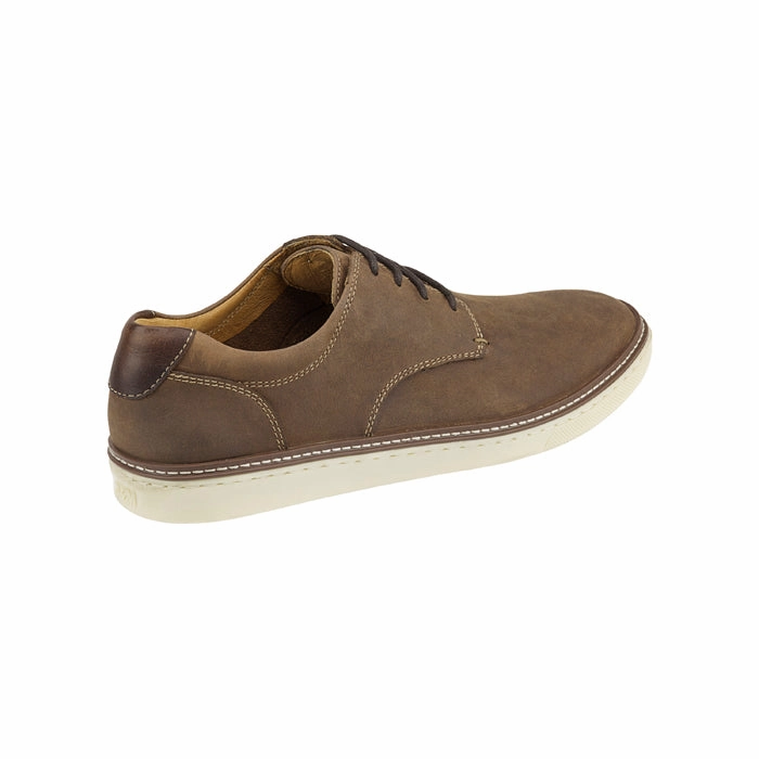 Mens Johnston & Murphy McGuffey Plain Toe Brown Relax Walk Light Travel