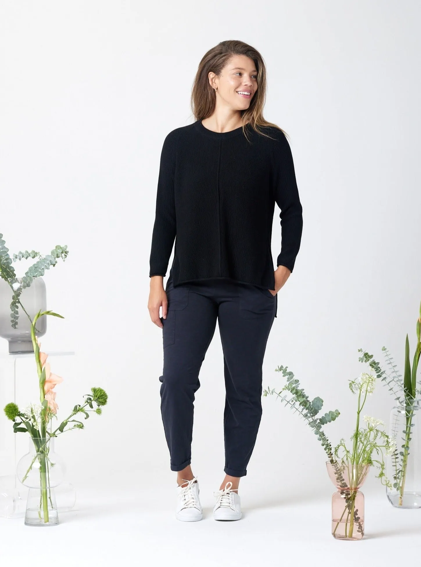 Solstice Sweater - Black Outdoor Trend