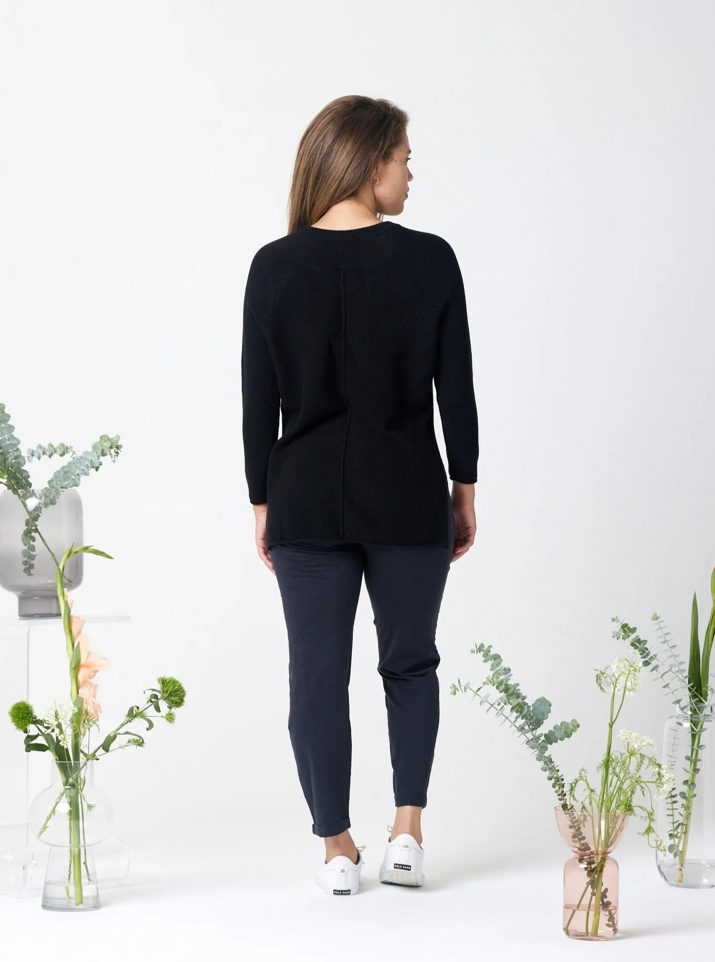 Solstice Sweater - Black Quick Fit Under Cover