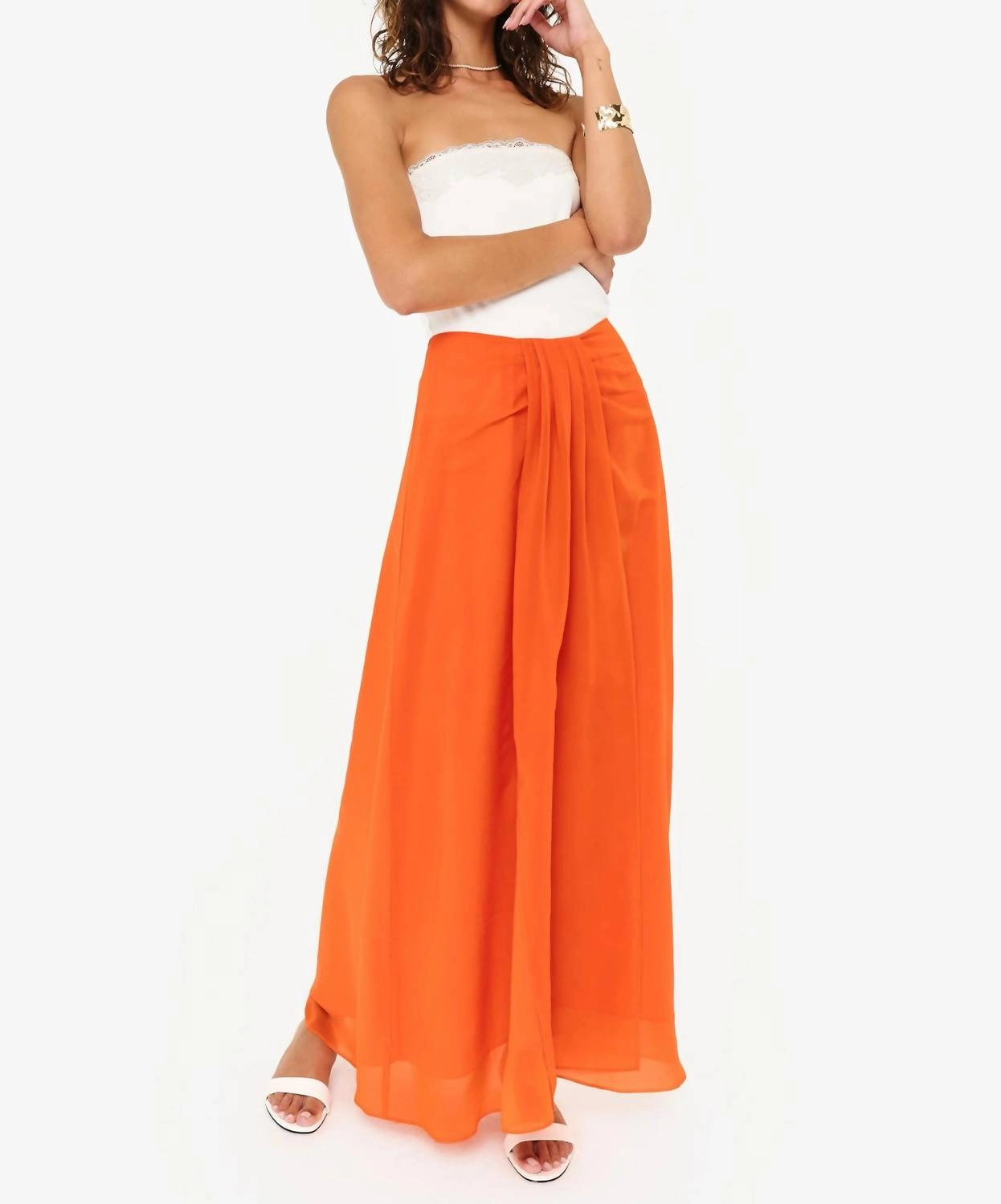 Clementine Maxi Skirt In Cline Bold Mood Light Wear