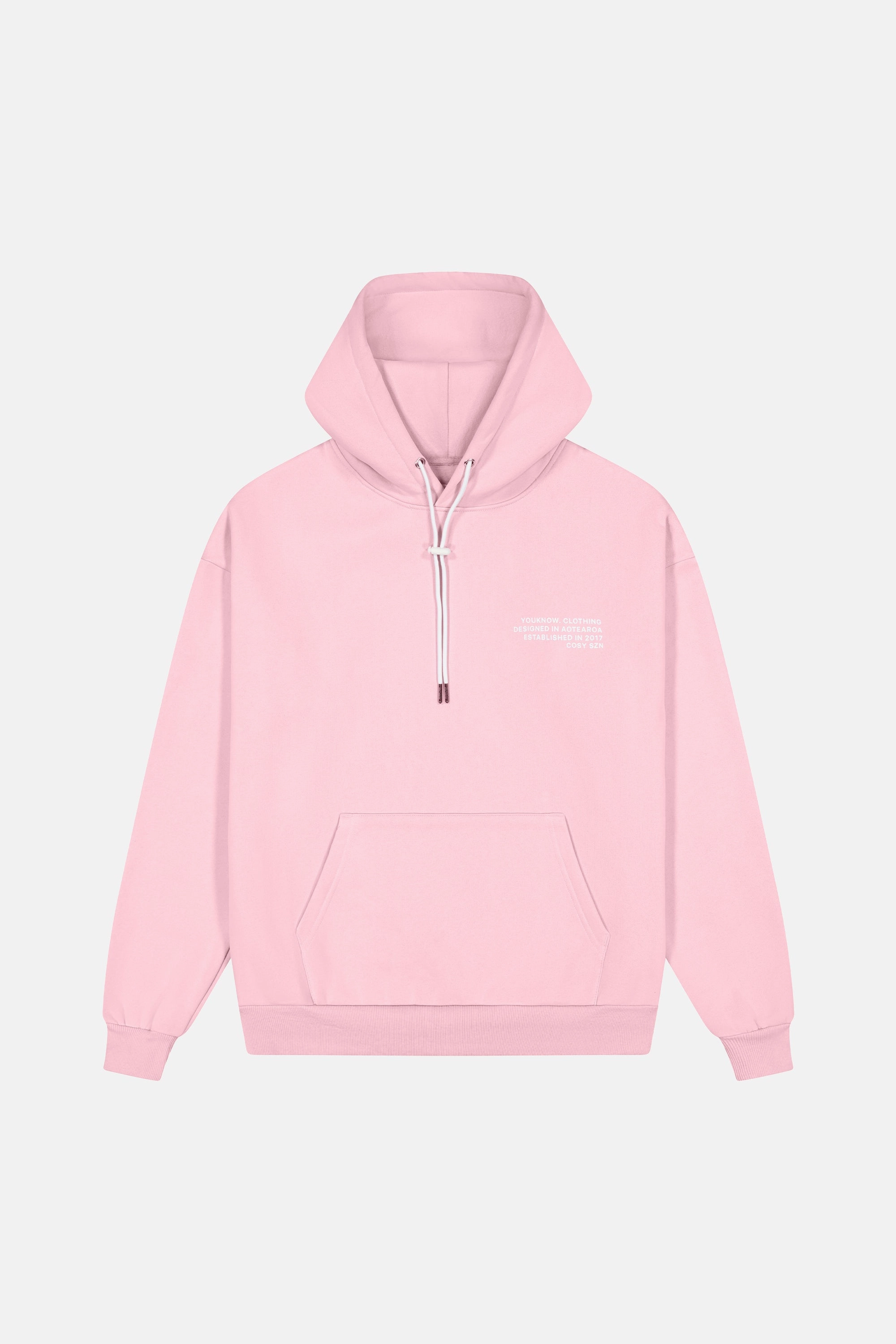 Streetwear vibe Cosyszn Hoodie | Baby Pink