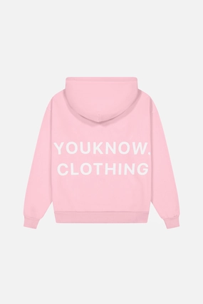 Heavyweight Material Spa wear Cosyszn Hoodie | Baby Pink