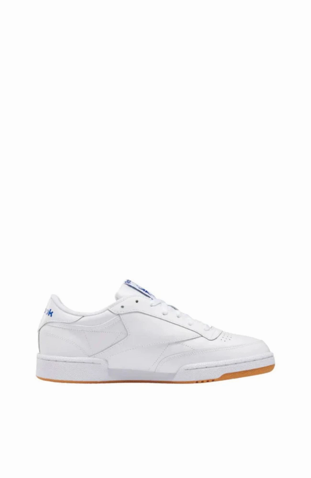 Club C 85 Shoe White Royal Gum Ergonomic Last Design Durable flexibility
