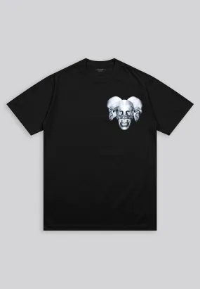 XRAY SKULL T-SHIRT BLACK Quick Drying Comfort and Breathable