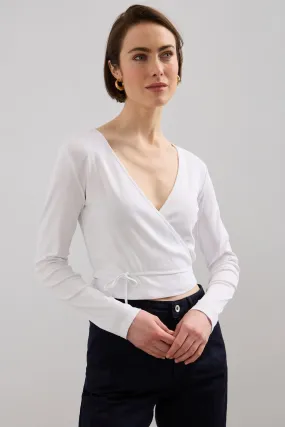 Long sleeve wrap top Modern Style Trend Trendy Vibes