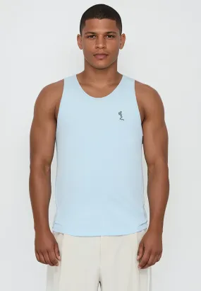 UltraLightweight Non Toxic Printing ALBION VEST PALE BLUE