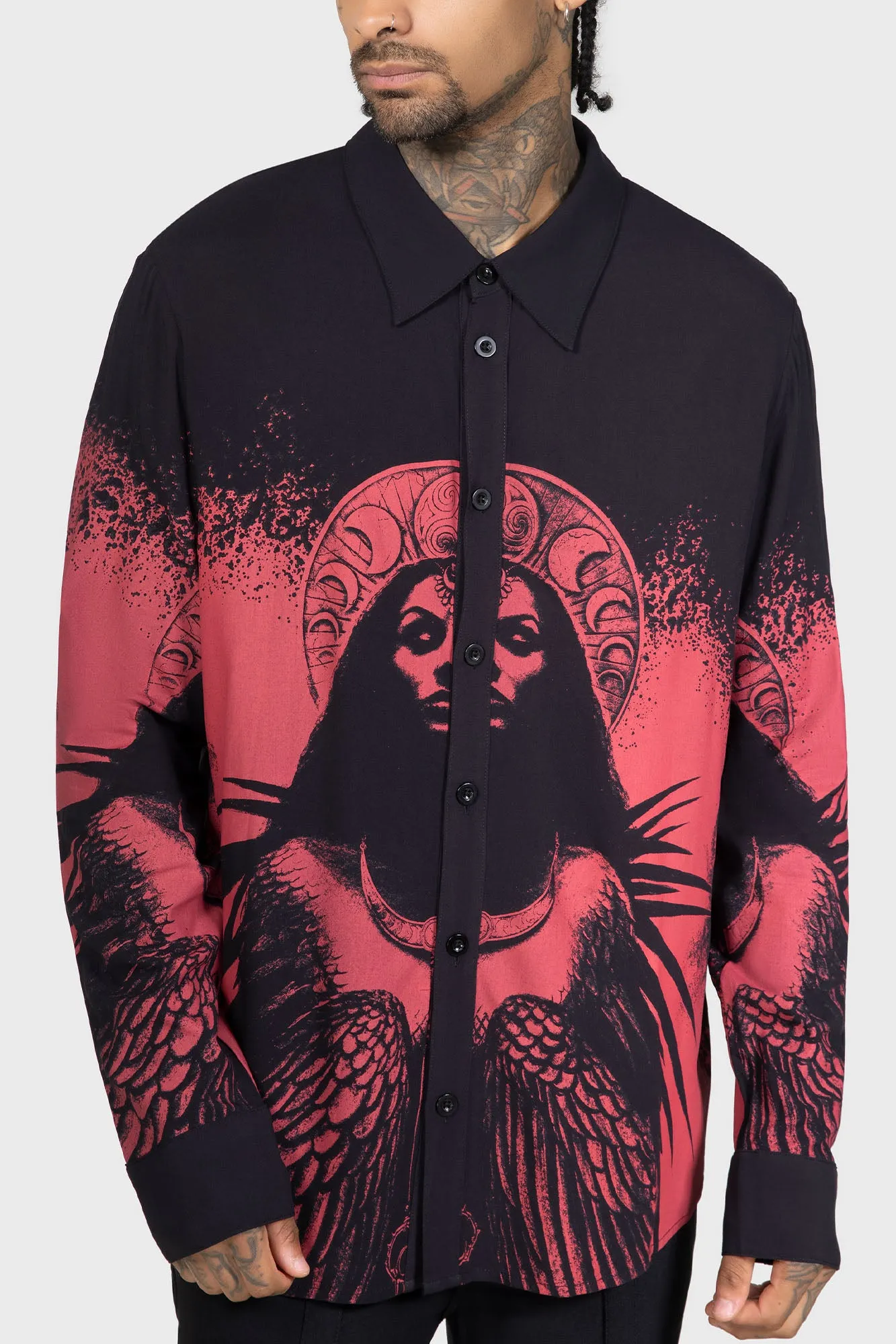 Versatile Outfit Reinforced Seams M??rr??gan Moon Shirt