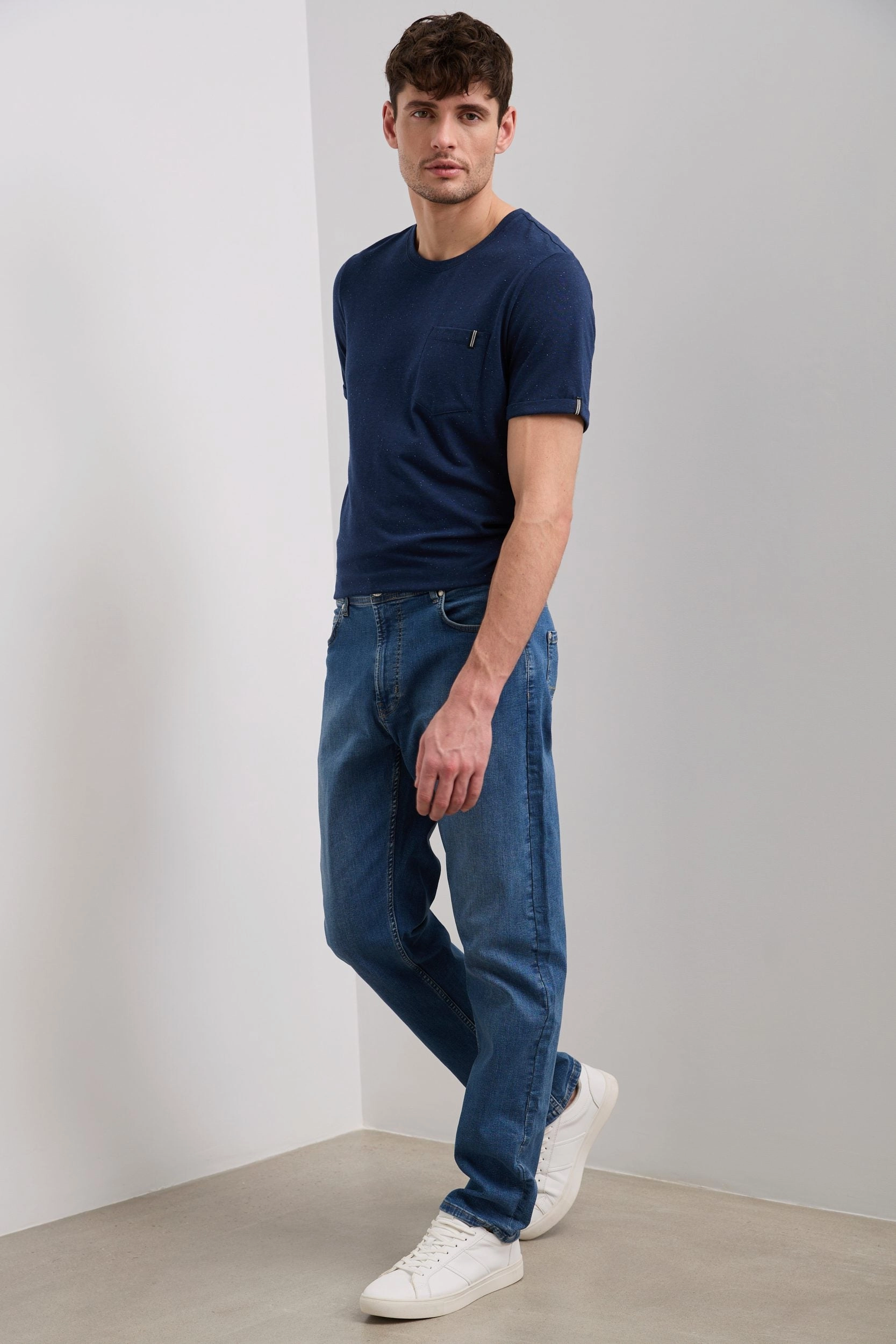 Street Ready Morning Stroll Evening Stroll Trend Setter Comfort fit five pocket jeans
