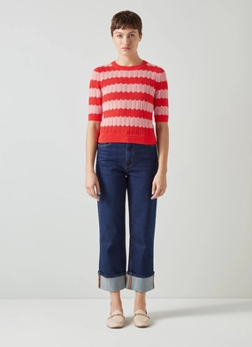 Tk Cinzia Knitted Tops Versatile Comfort