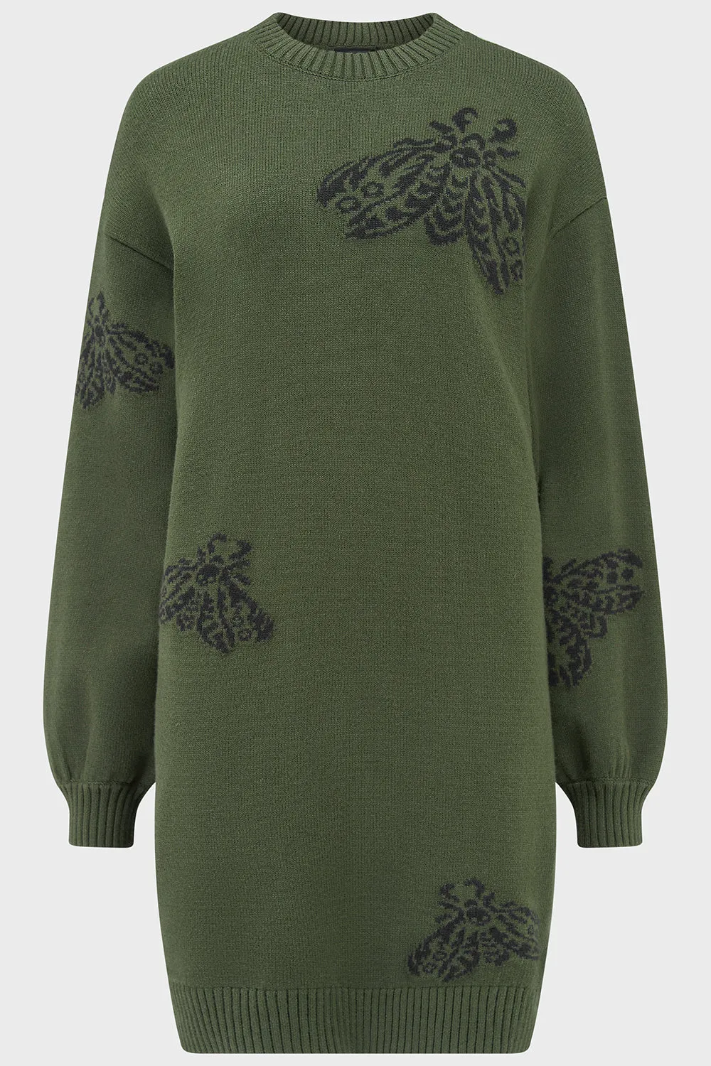 Moth Light Sweater Dress Urban Minimalism