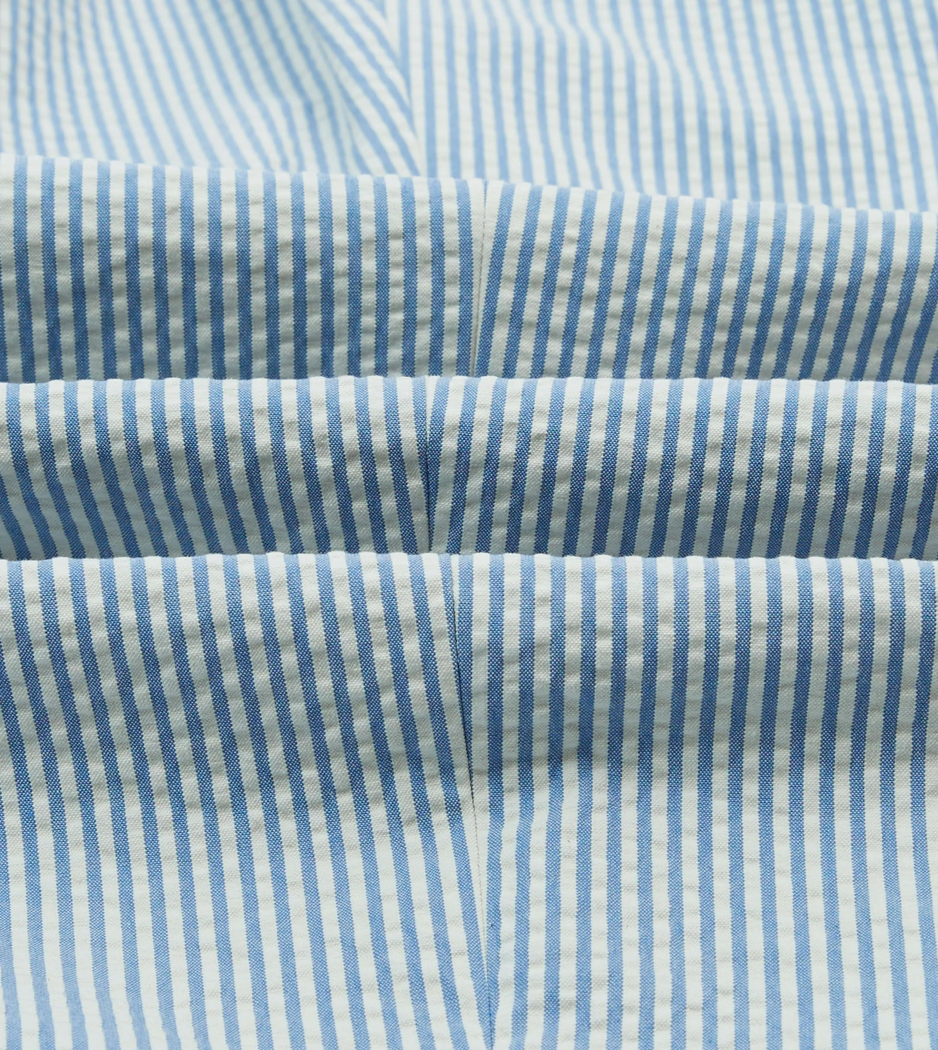 Seersucker Cotton Single Pleat Trouser DurablePolyester