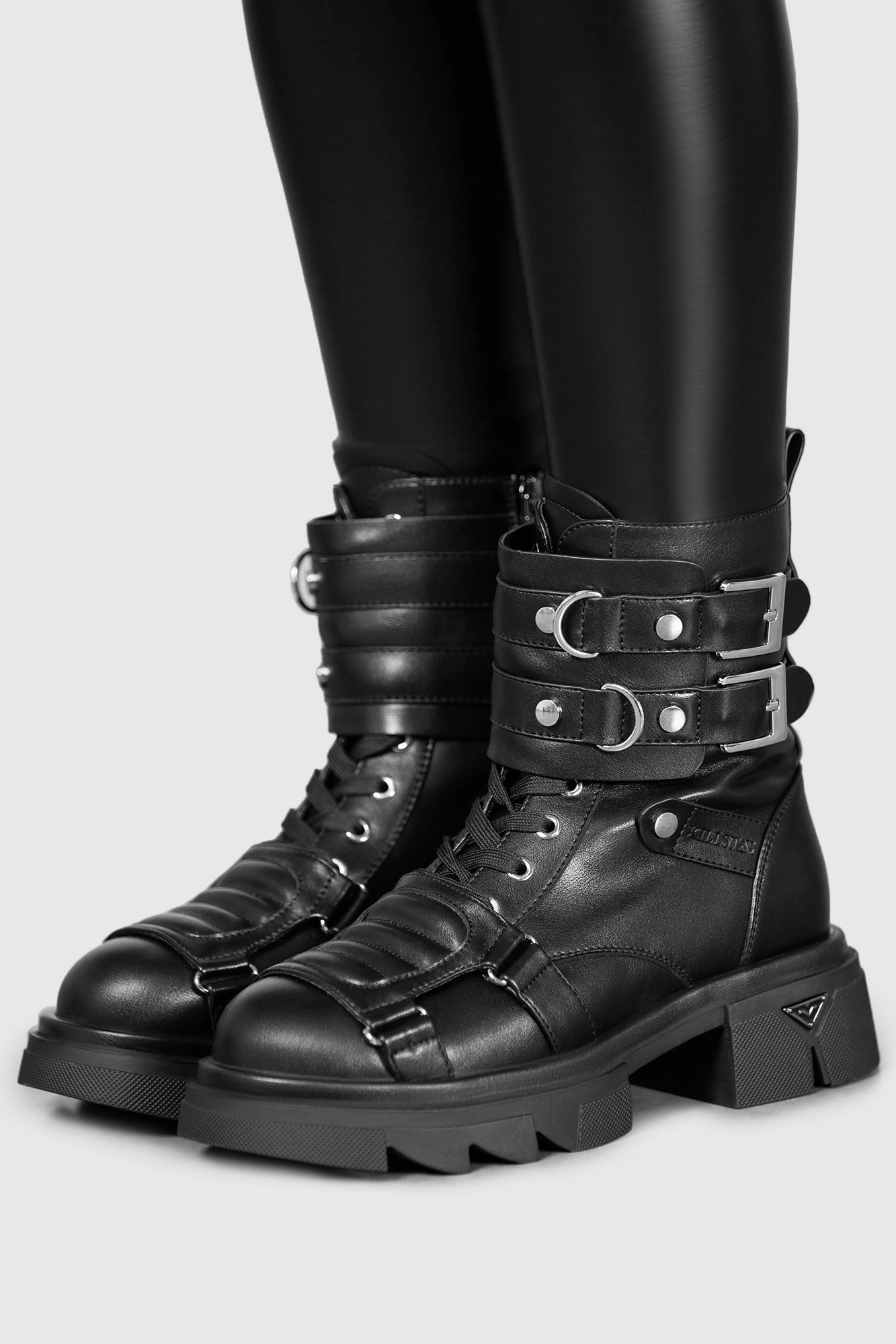 Rough Ground Wind Resistant Dark Machine Boots