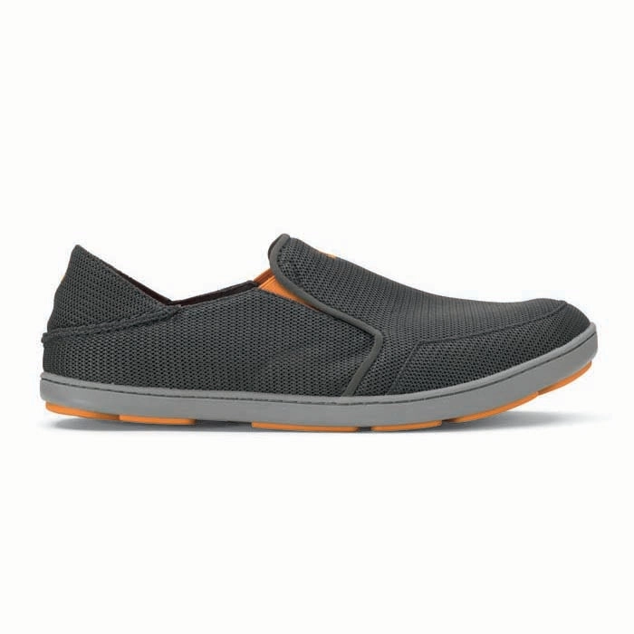 Mens Olukai Nohea Mesh in Dark Shadow/Wild Dove Durability Premium Walk