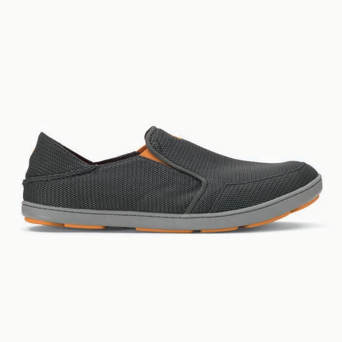 Mens Olukai Nohea Mesh in Dark Shadow/Wild Dove Cushion Base