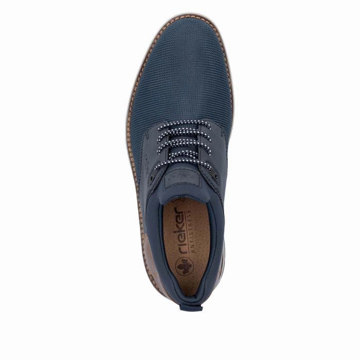 Mens Rieker Dustin 50 in Baltik/Lake/Mogano/Navy Everyday Footwear No Pressure