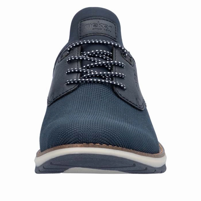 Mens Rieker Dustin 50 in Baltik/Lake/Mogano/Navy Step Style