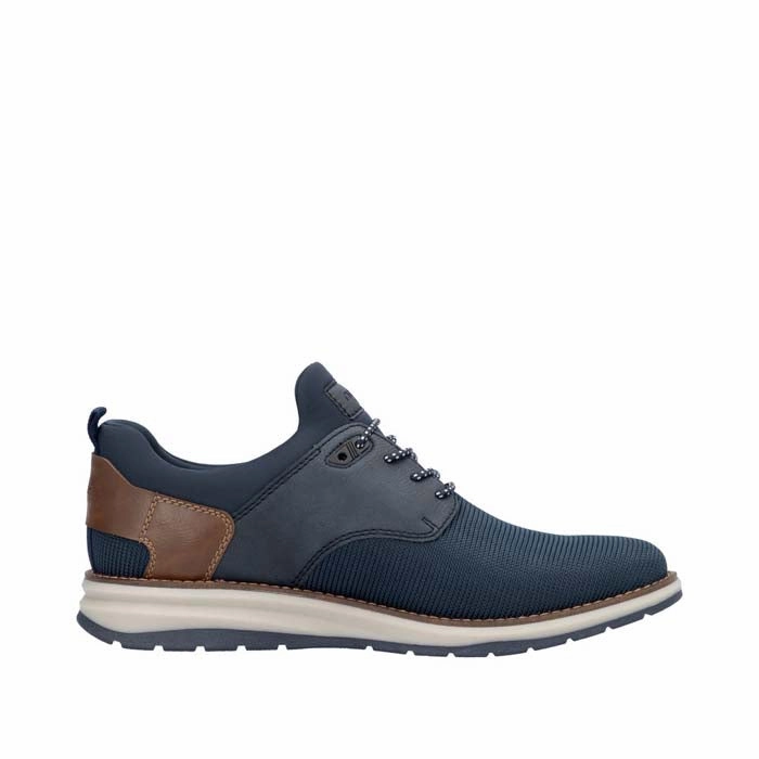 Mens Rieker Dustin 50 in Baltik/Lake/Mogano/Navy Comfort support Shock absorption tech