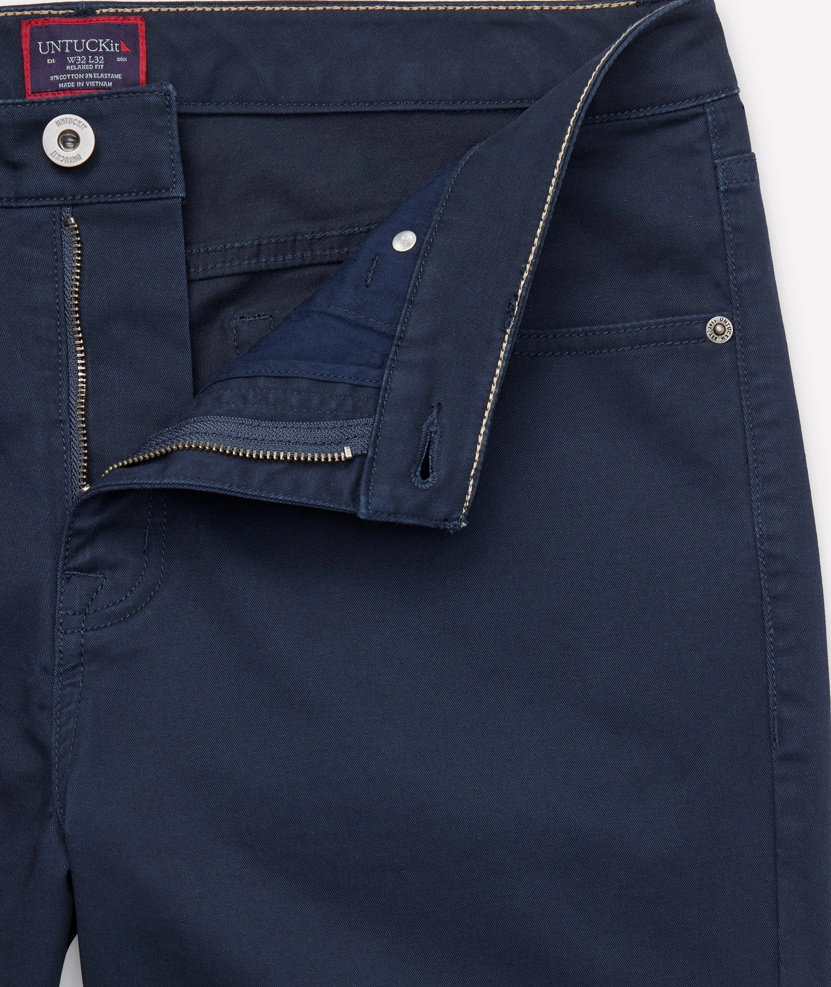 5-Pocket Chino Pants Water Resistant