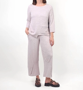 Elliptical Long Sleeve Pullover In Pink Winter Apparel Cold-Weather Apparel