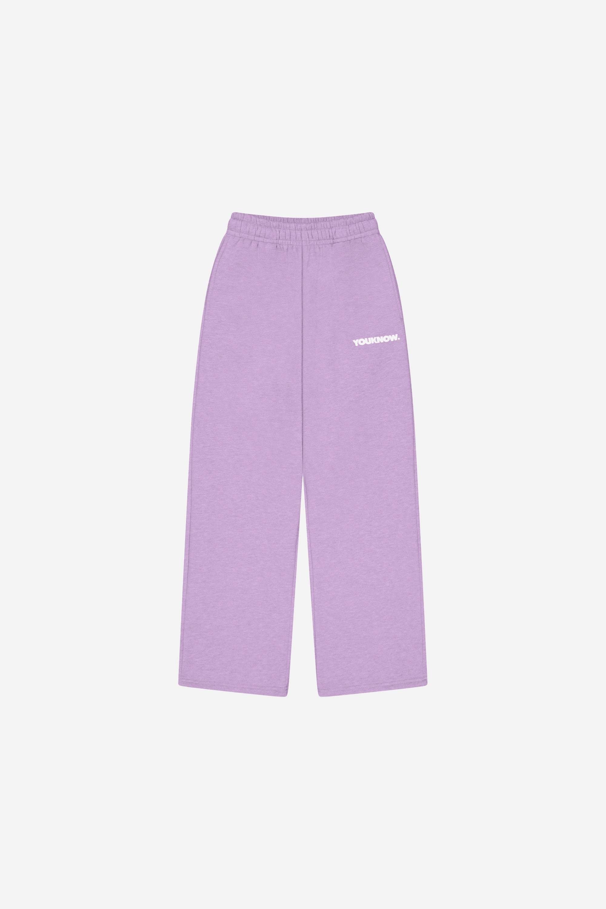 Soft Support BLOCK WIDE-LEG SWEATPANTS | Lilac