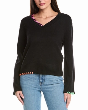 Odor Resistant Material Comfy Knit Outfit WISPR Parker Plait Silk-Blend Sweater