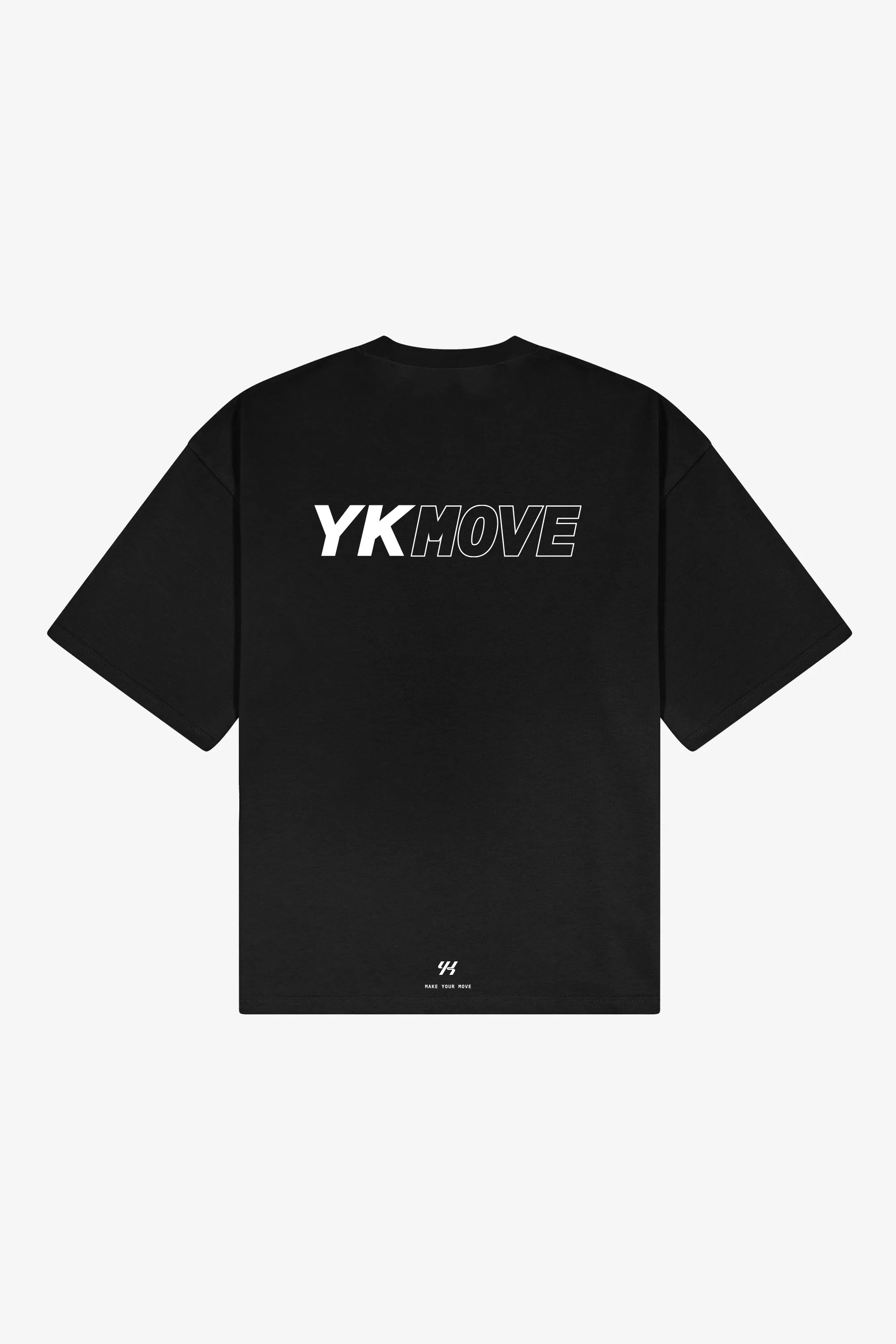 Pilling Resistant Finish Stylish piece YK Move Champion Tee | Black