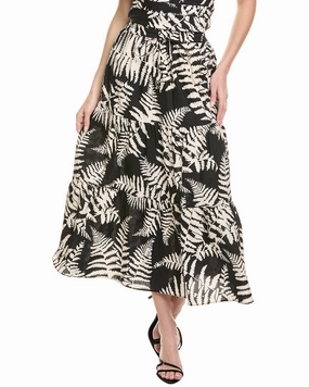Flora Bea NYC Rimaro Midi Skirt Creative Look Non Irritating Texture