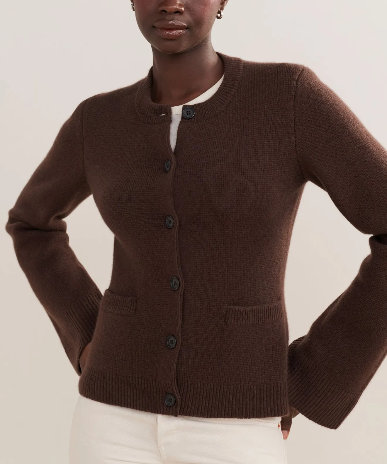 Cooper Cardigan AntiStatic Finish Flexible Knit Construction