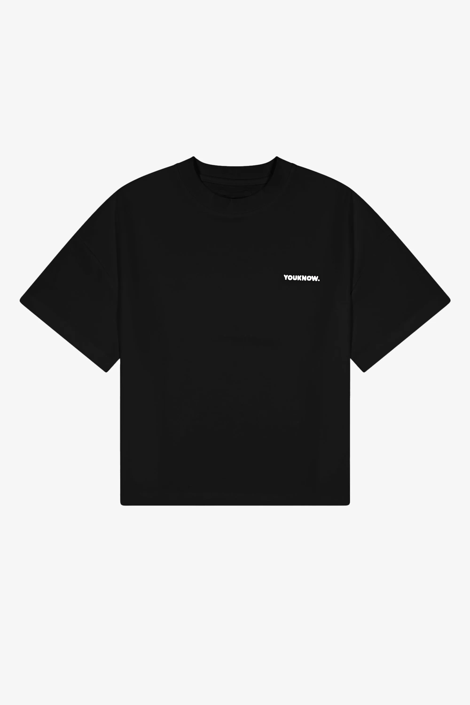 Core Box Heavyweight Tee | Black Durable Color Retention