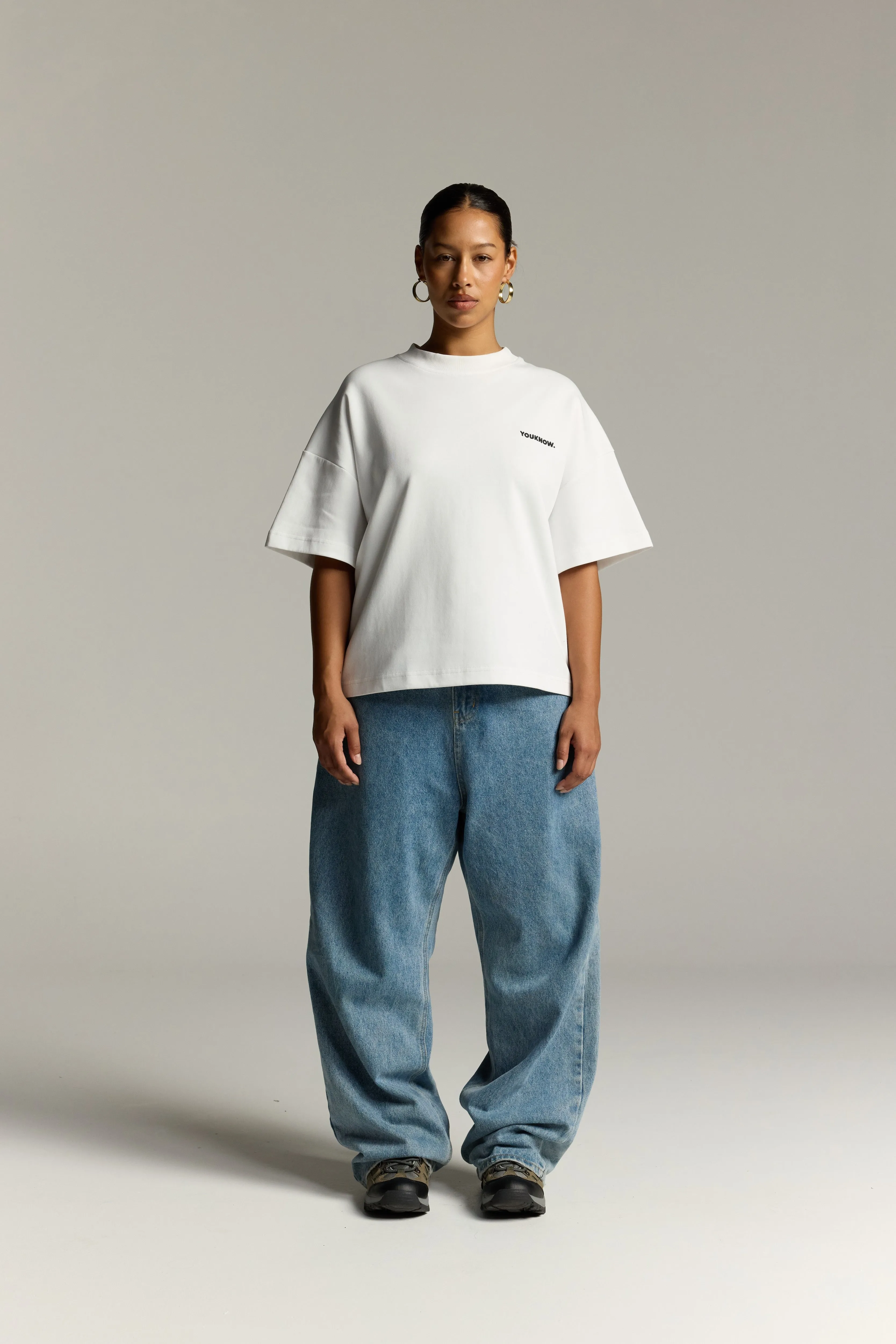 Non Toxic Materials Core Box Heavyweight Tee | White