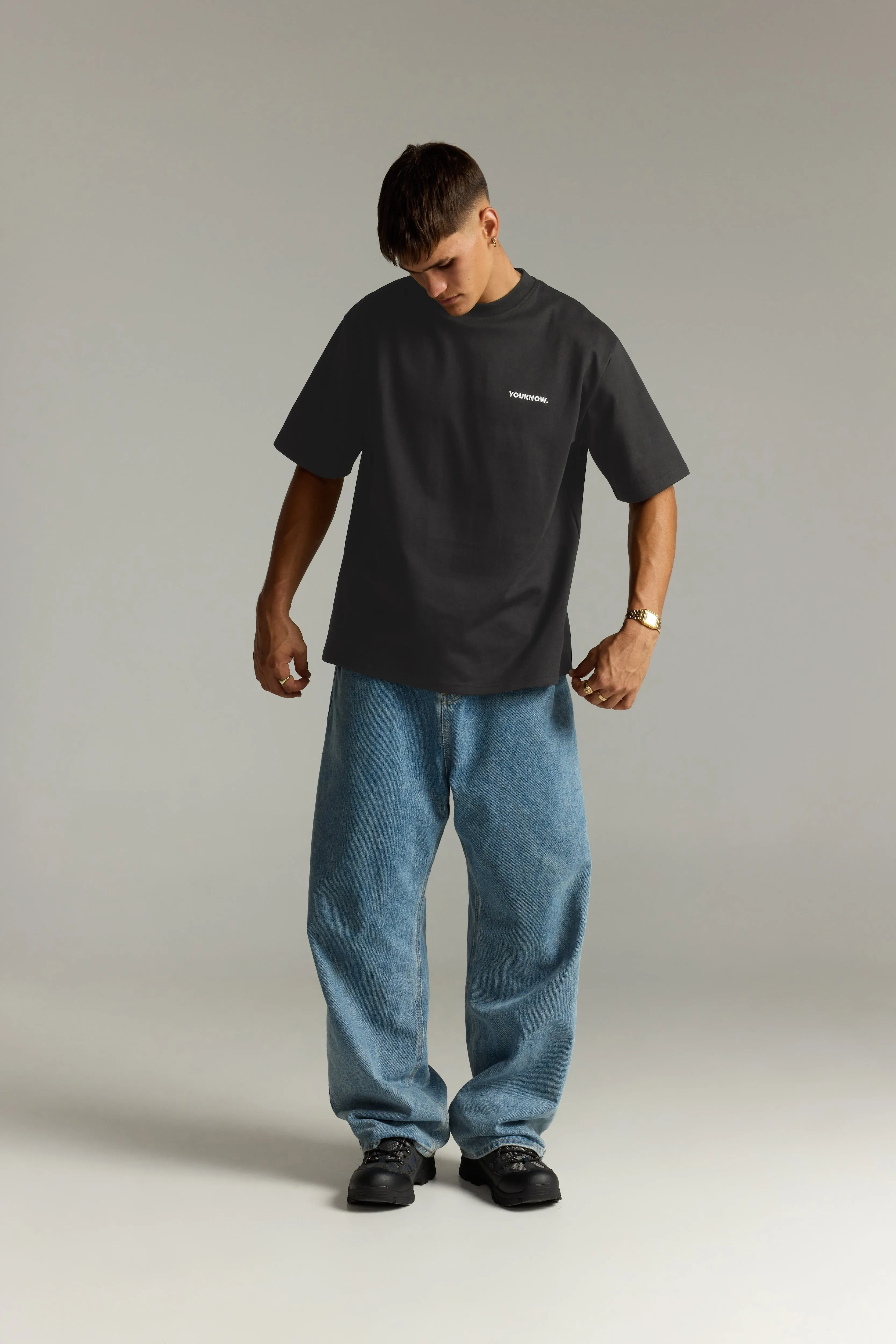 Core Standard Tee | Charcoal Airflow Ventilation Seasonal Layer