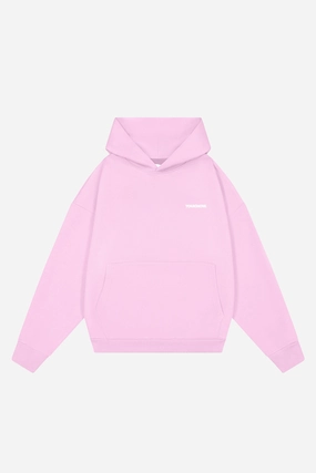 Urban Mode Core Box Hoodie | Baby Pink