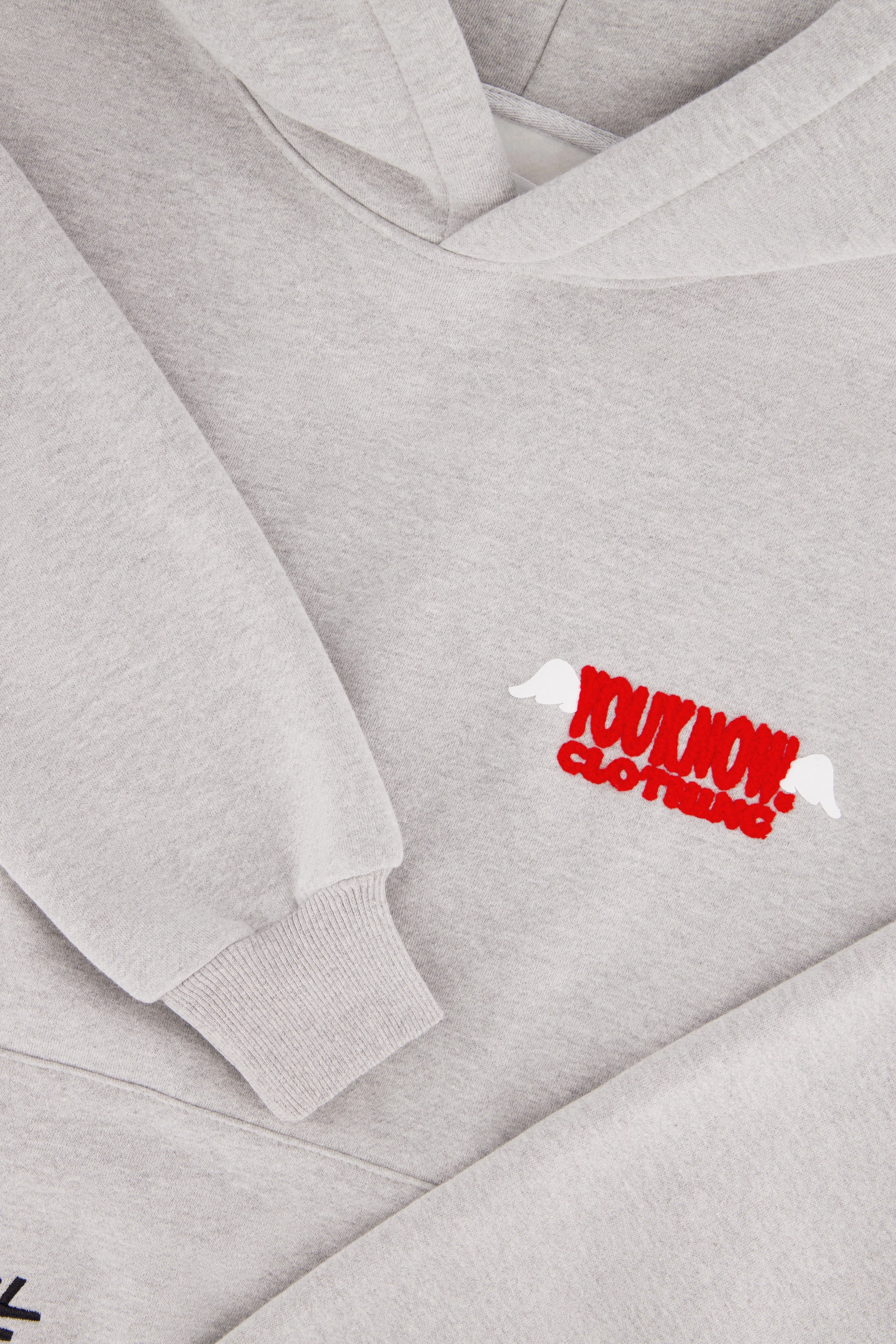 EVERYDAY LOVE HOODIE | Grey Durable Yarn