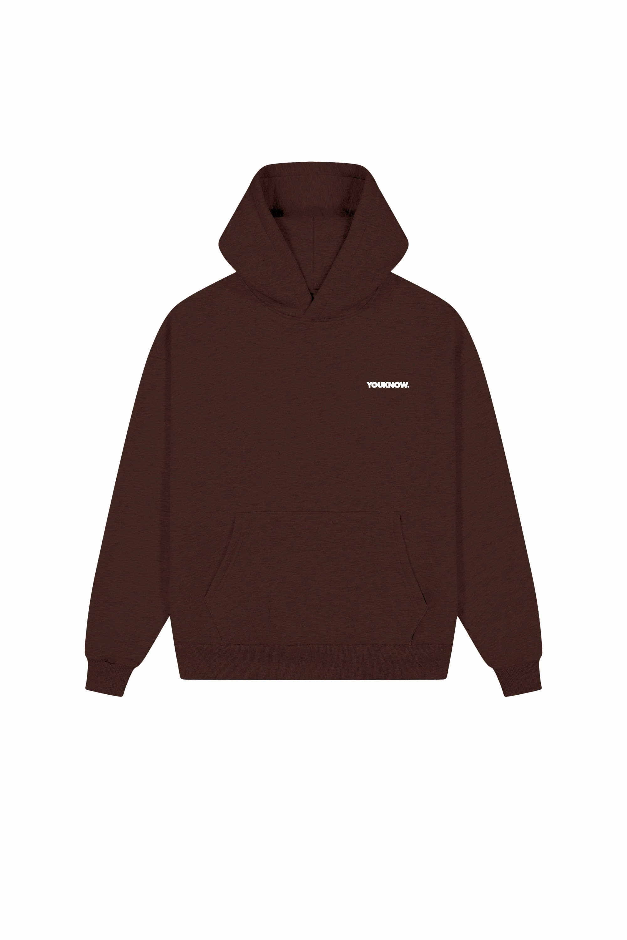 Core Standard Hoodie | Brown Sporty Edge