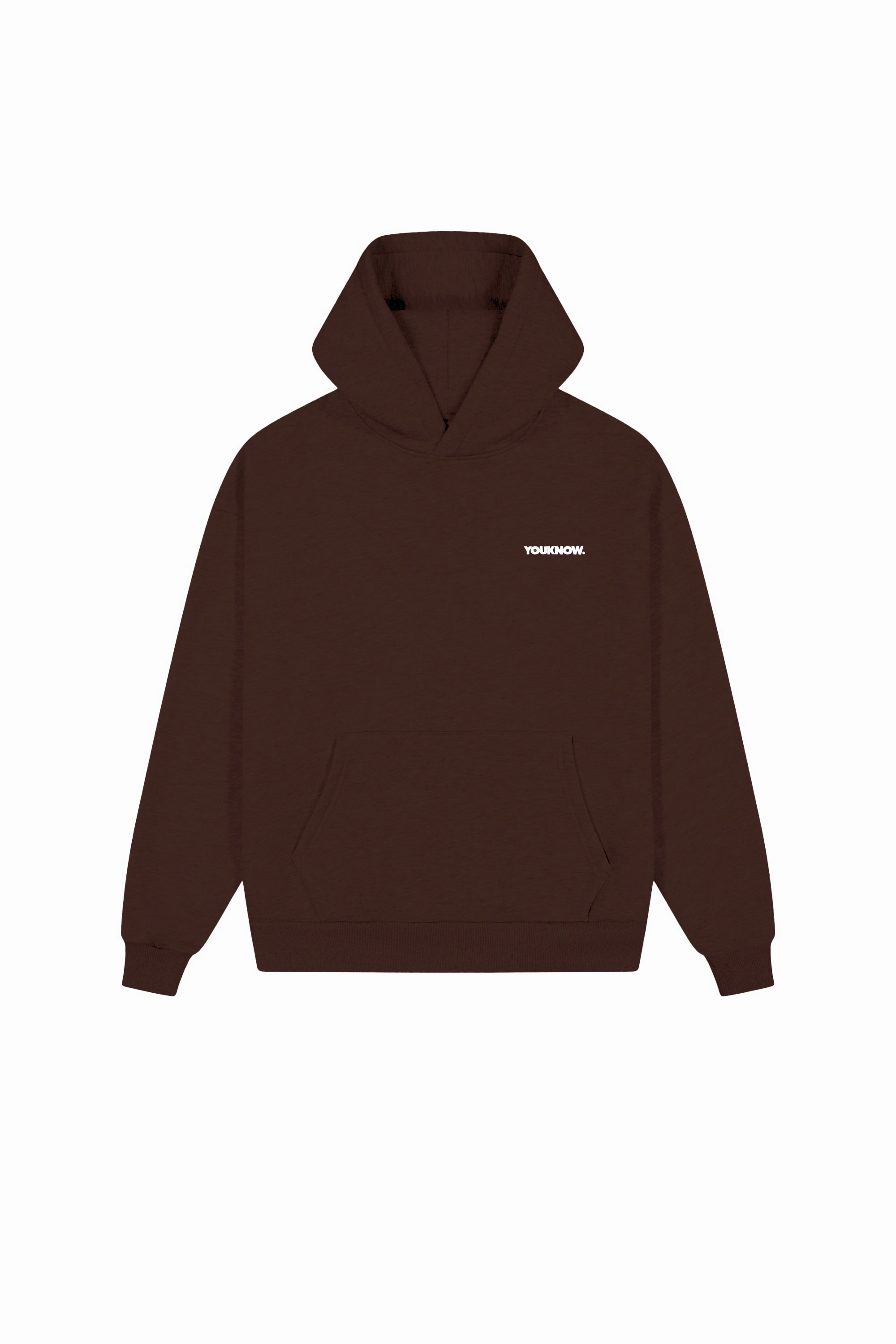 Modern Streetwear Core Standard Hoodie | Brown