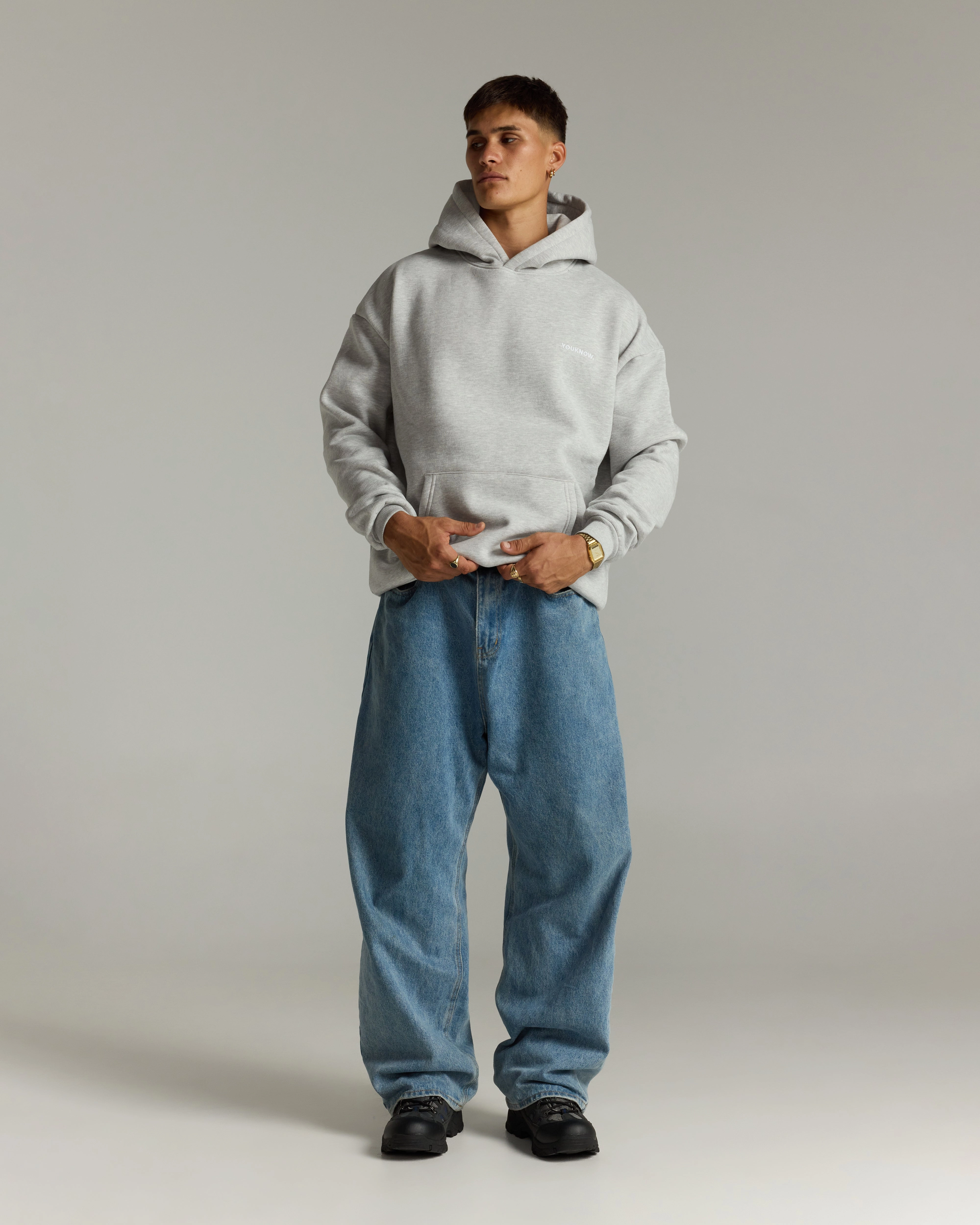 Core Standard Hoodie | Heather Grey All Weather Wear