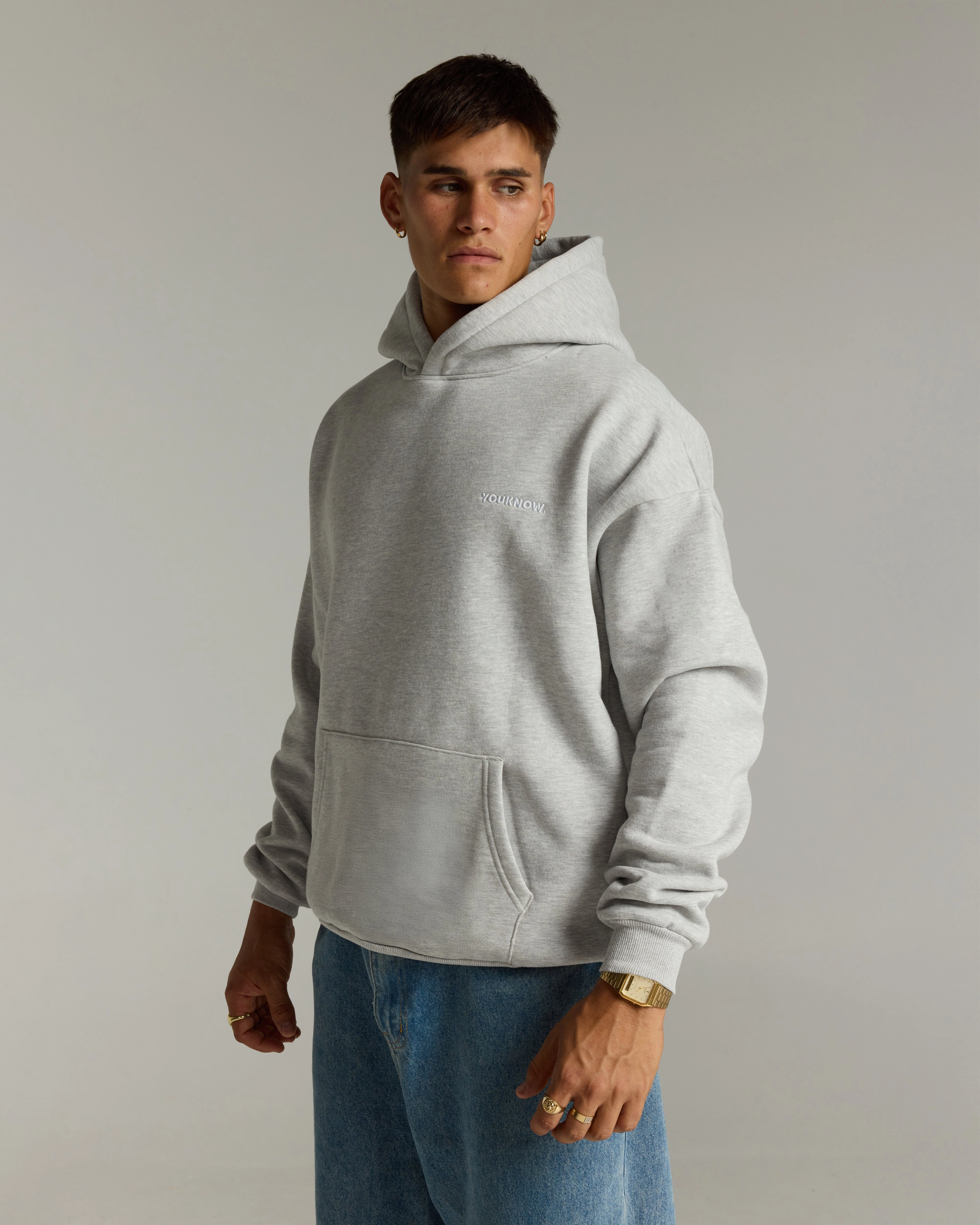 Gerbil like Simple Outfit Core Standard Hoodie | Heather Grey
