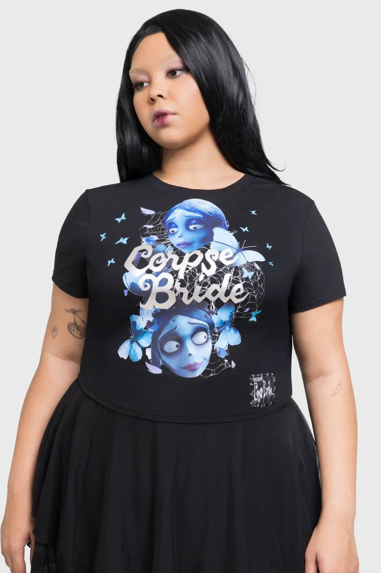 Breathable Layer Corpse Bride Shrunken Tee
