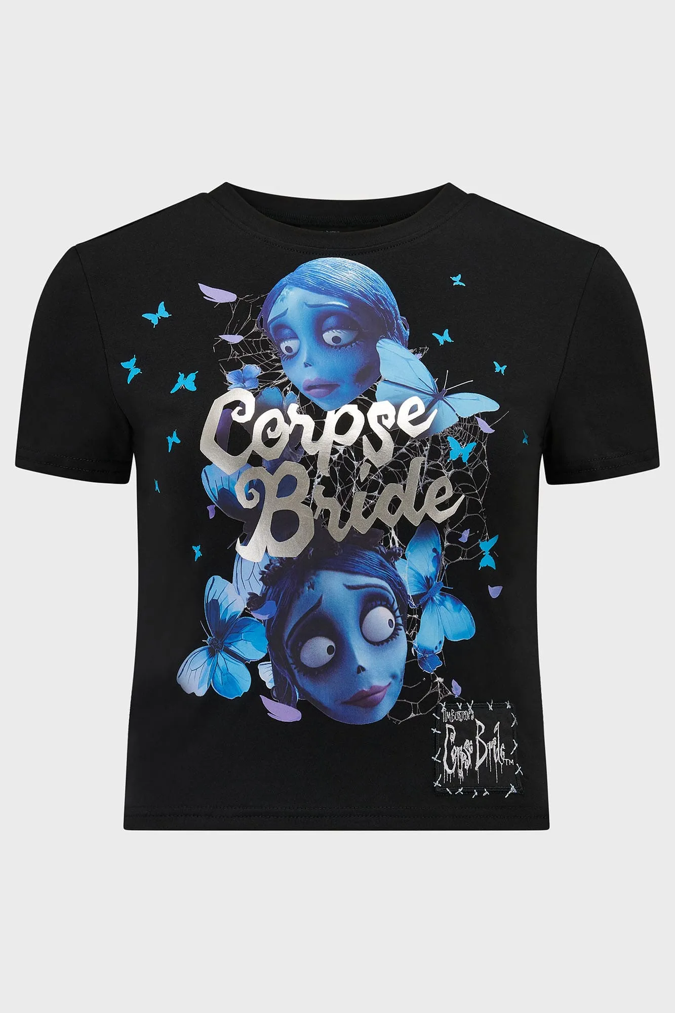 Corpse Bride Shrunken Tee Easy Care Material Fun and Comfortable