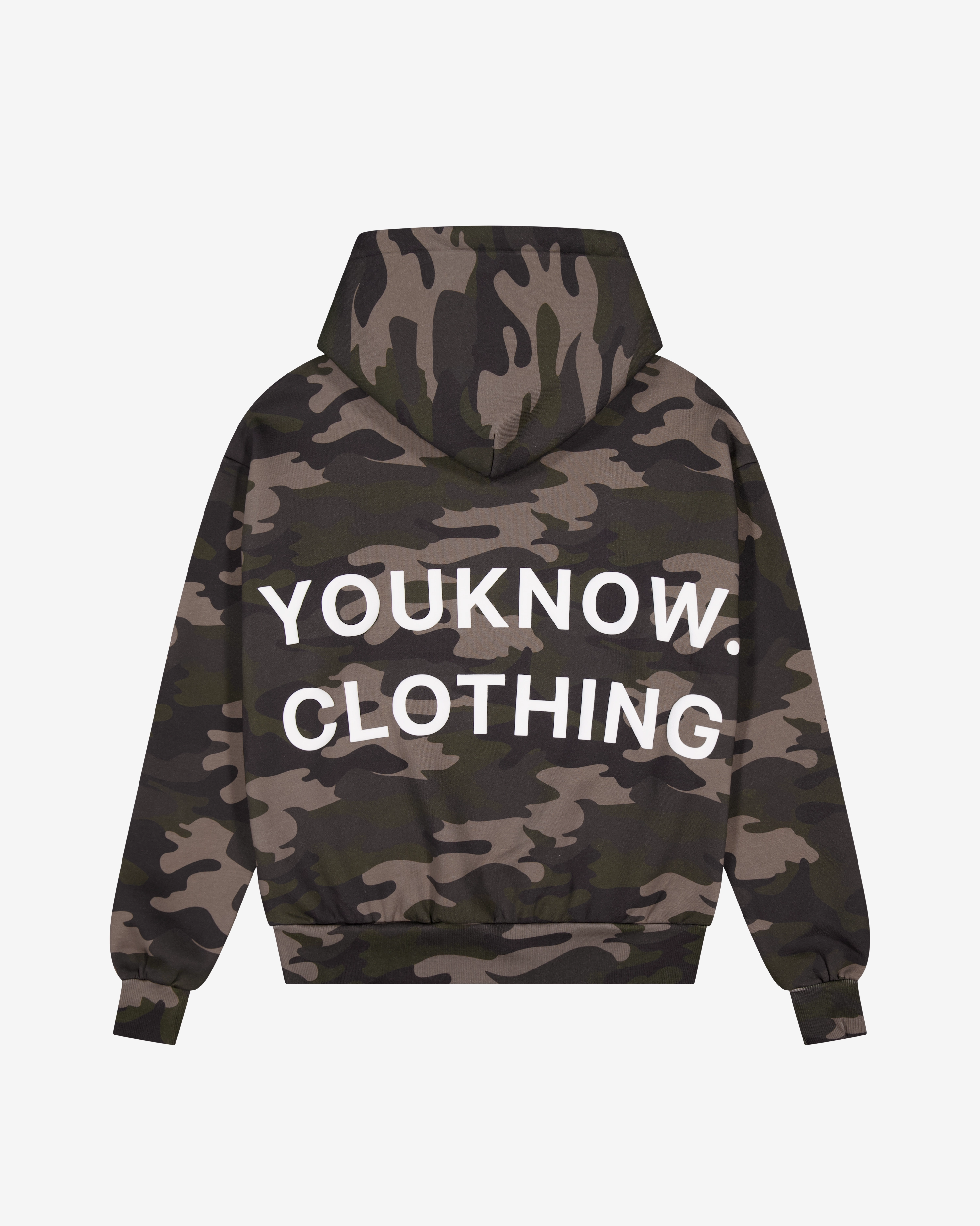 Oversized Silhouette Lion like Cosyszn Hoodie | Camo