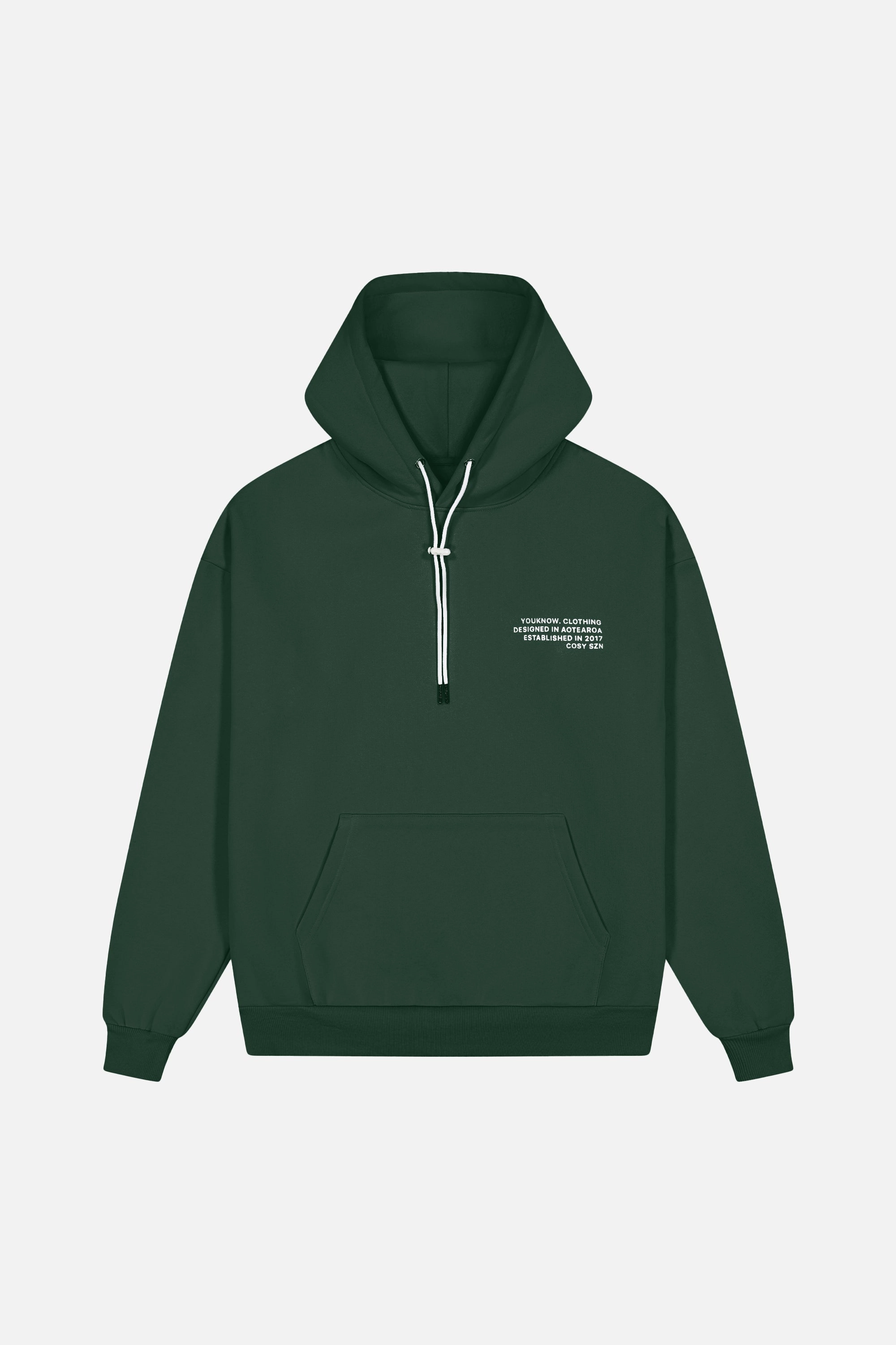 Potoroo like Backyard Chill Cosyszn Hoodie | Forest Green