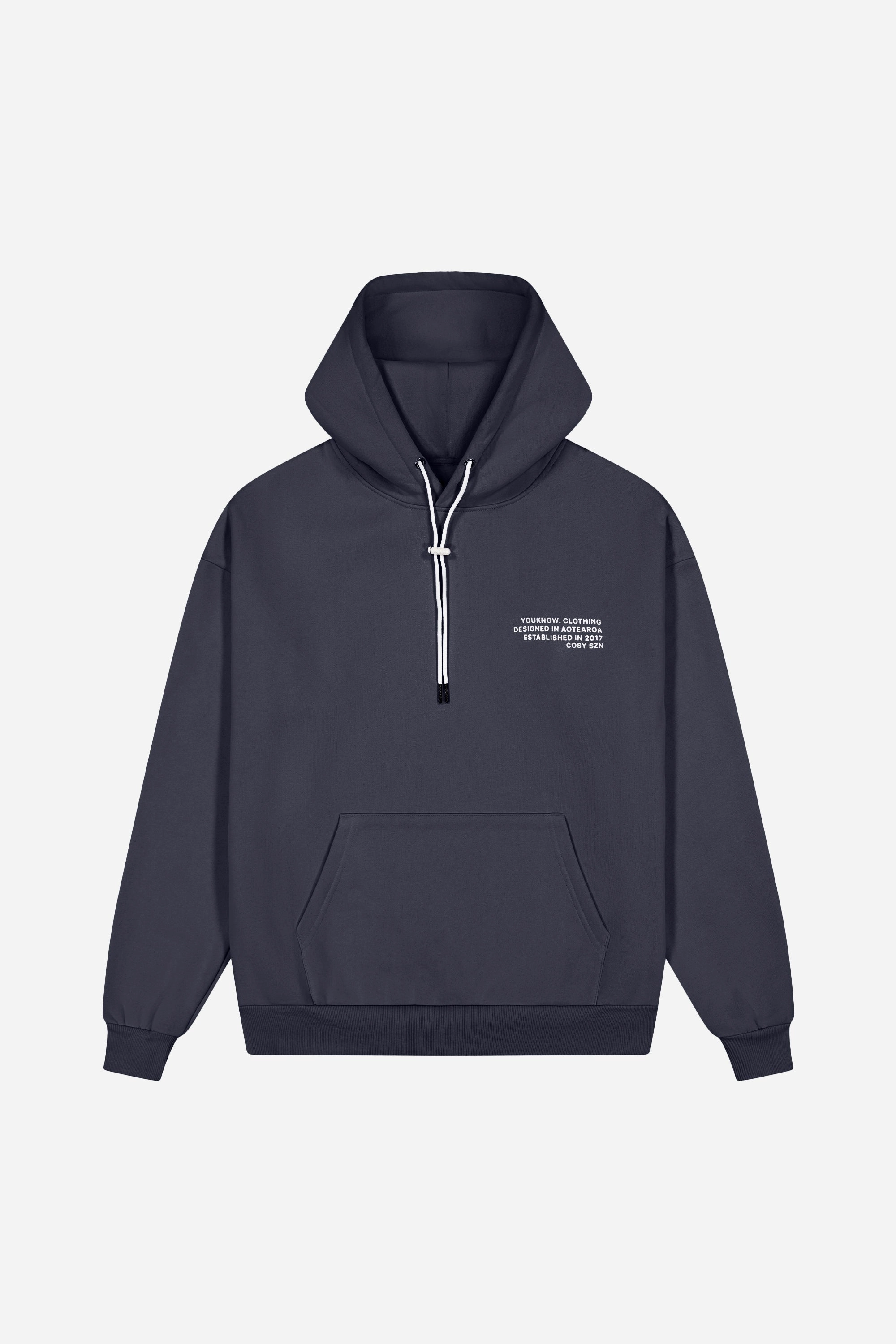 Cosyszn Hoodie | Iron Grey High Quality Cotton Odor Control Treatment