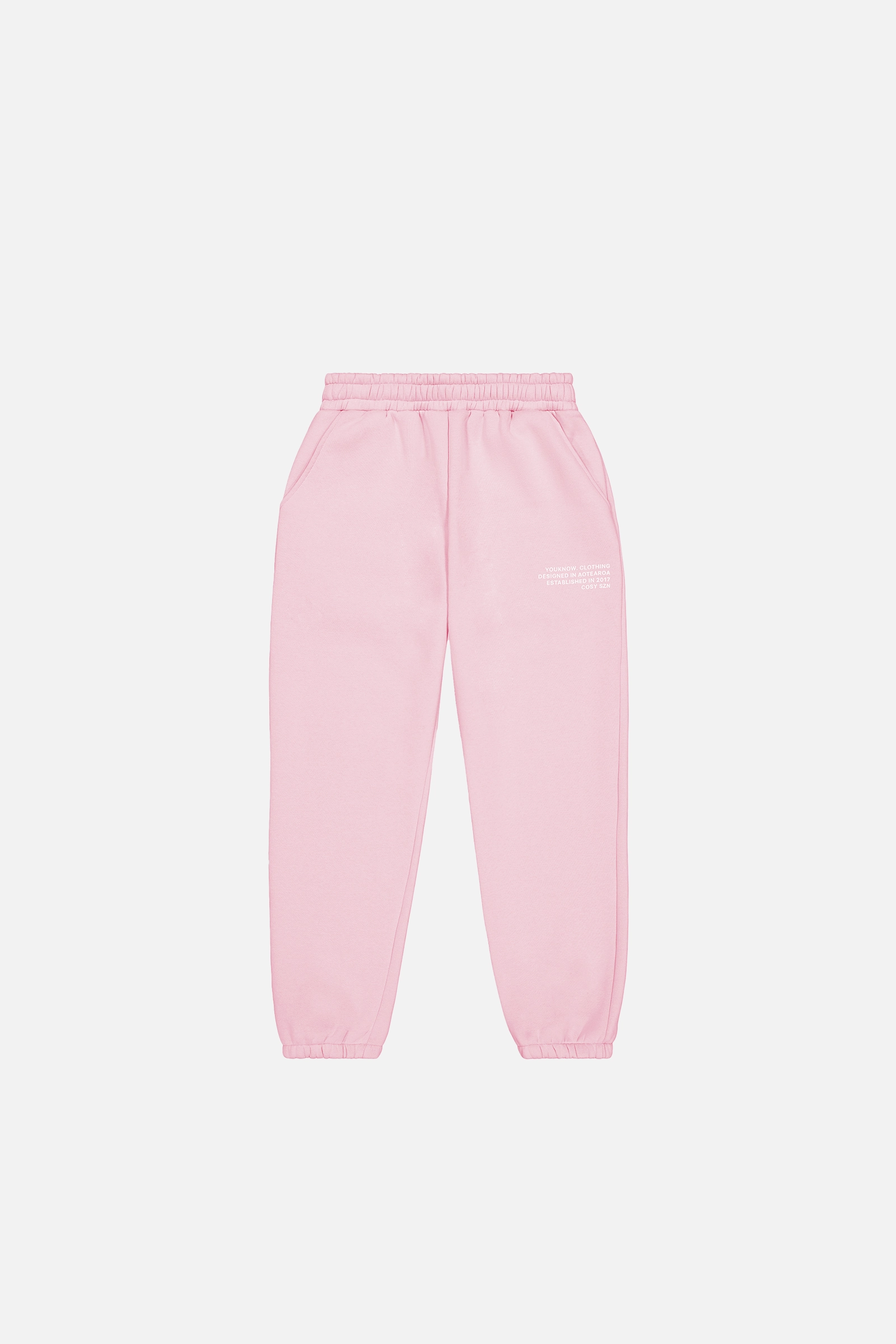 Cosyszn Sweatpants | Baby Pink Seasonless wear