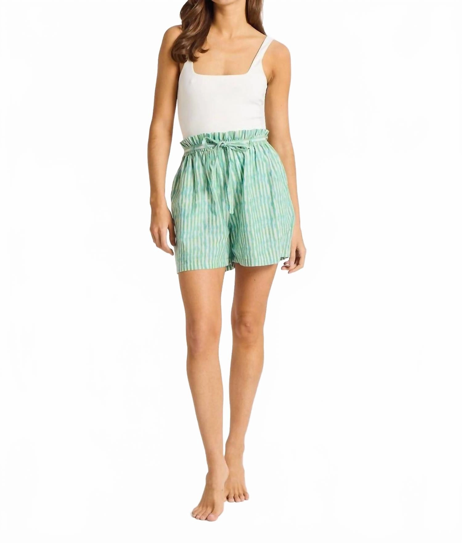 tall size Cary Short In Ikat