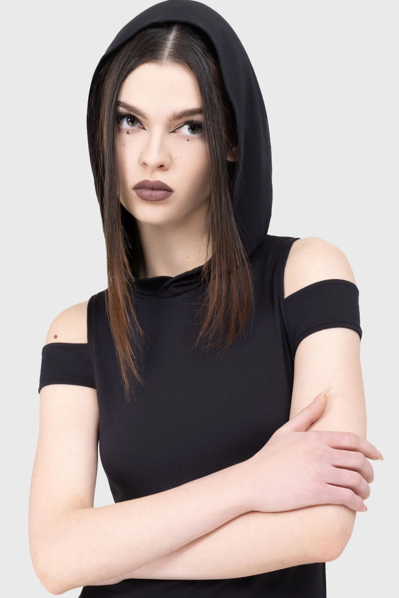 Corrosian Dress Maximalist-Trend WideCollarDesign