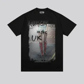 ANARCHY IN THE UK T-SHIRT JET BLACK Holiday Outfit
