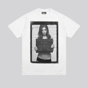 DRUNK & DISORDERLY T-SHIRT WHITE Chafe Free Armhole Weekend Essential