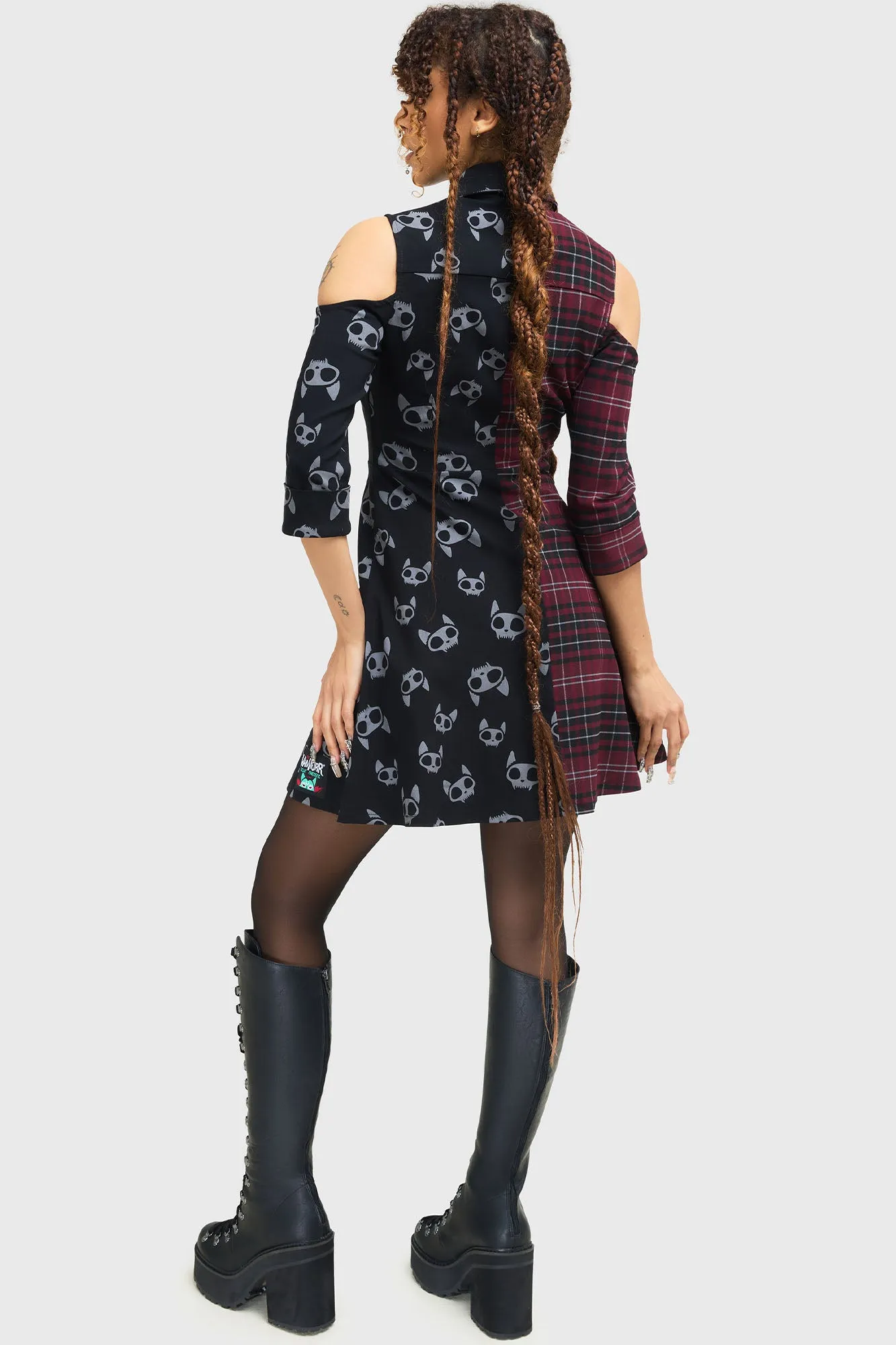 Photo Bright Bold Touch The Vampurr Shirt Dress