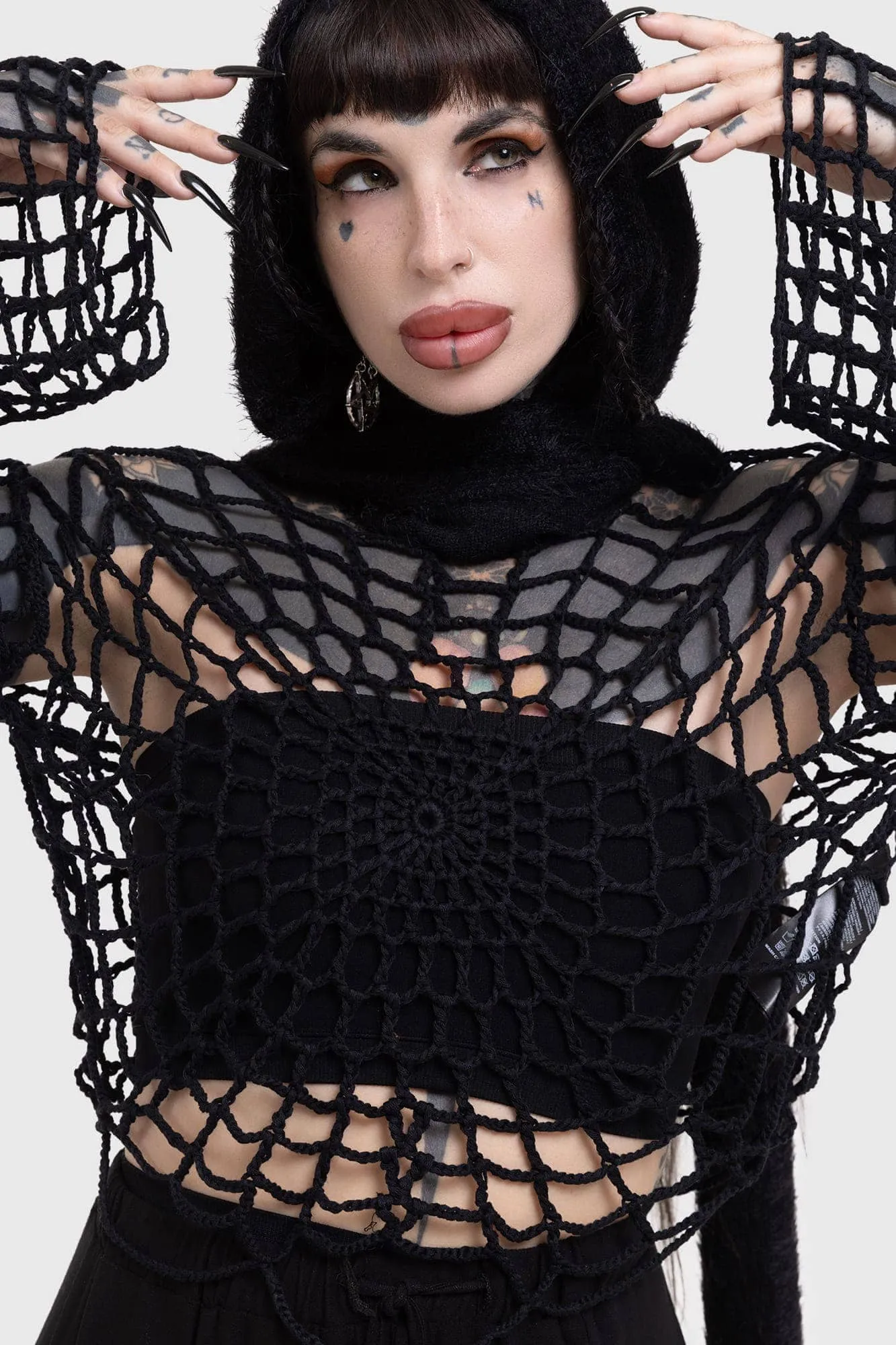 Night Trap Sweater Circular Knit Technology Cozy Design